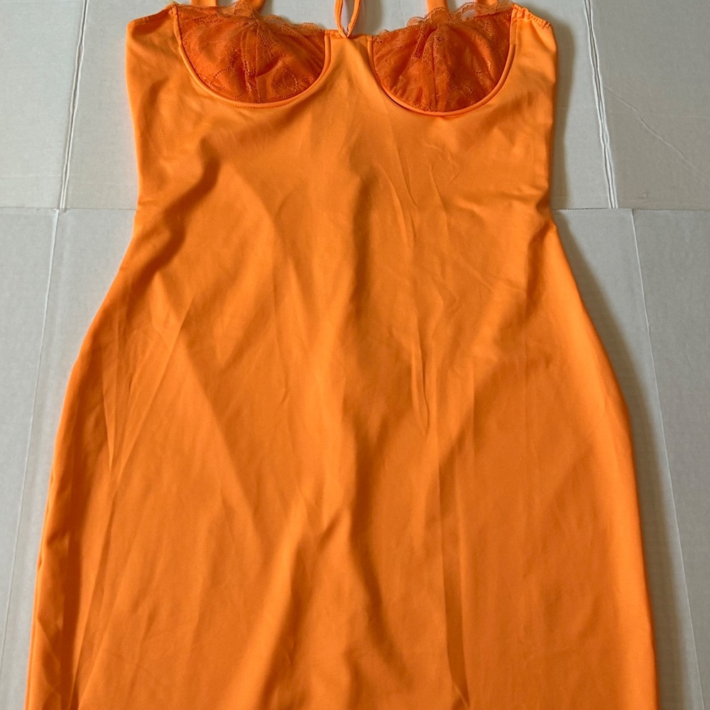 Maxi dress, lace, size Medium